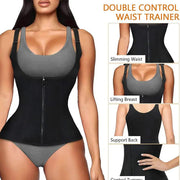 Corset Zipper Vest Body Shaper - WILKYs