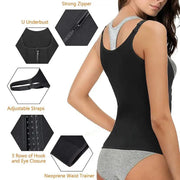Corset Zipper Vest Body Shaper - WILKYs