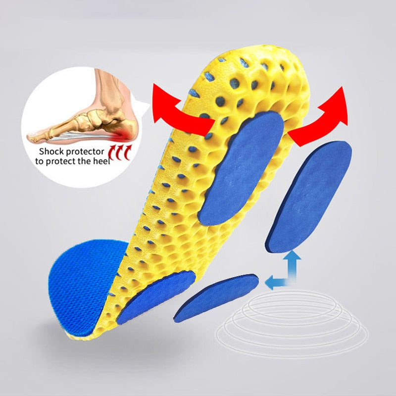 WILKYsInsolesMemory Foam Insoles For ShoesElevate your sports and active lifestyle with our innovative Honeycomb Mesh Sports Insoles! Designed to provide exceptional comfort and support, these insoles are th