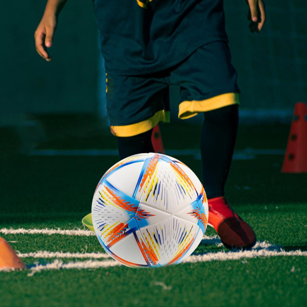 WILKYsBallWaterproof Training Soccer BallGet ready to take your soccer game to the next level with this professional and waterproof training soccer ball. Made using thickened wear-resistant material and hig