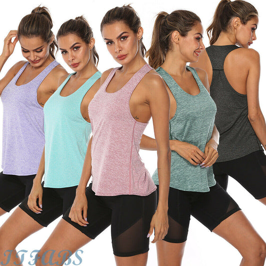 WILKYsRunning Vest Fitness Yoga Shirts