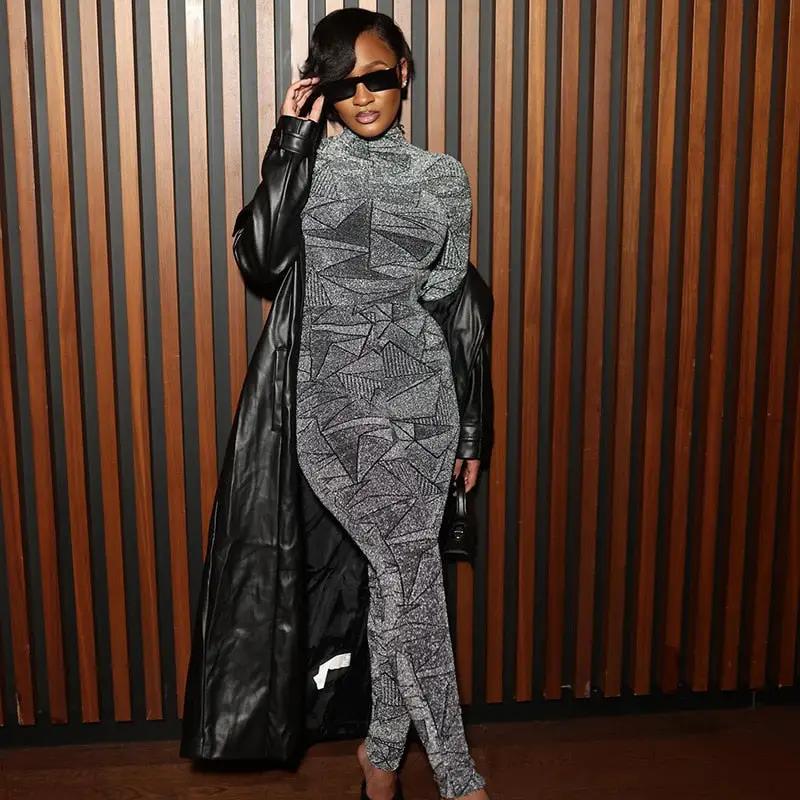 Elastic Two Piece Top Leggings Set - WILKYs