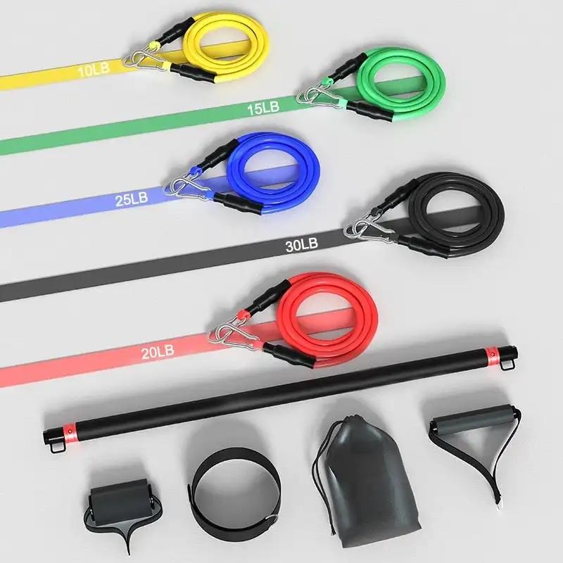 Fitness Resistance Elastic Bands Set – 5 Levels for Full - Body Training - WILKYs