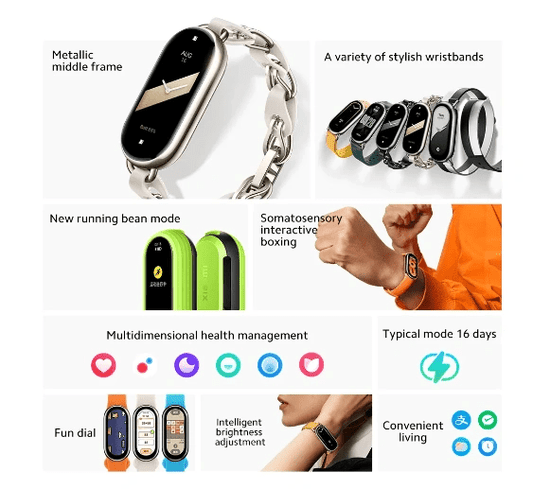 Fitness Tracker Bluetooth Band Watch - WILKYs