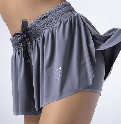 Flowy Running Yoga Workout Shorts – Lightweight, Breathable Comfort - WILKYs