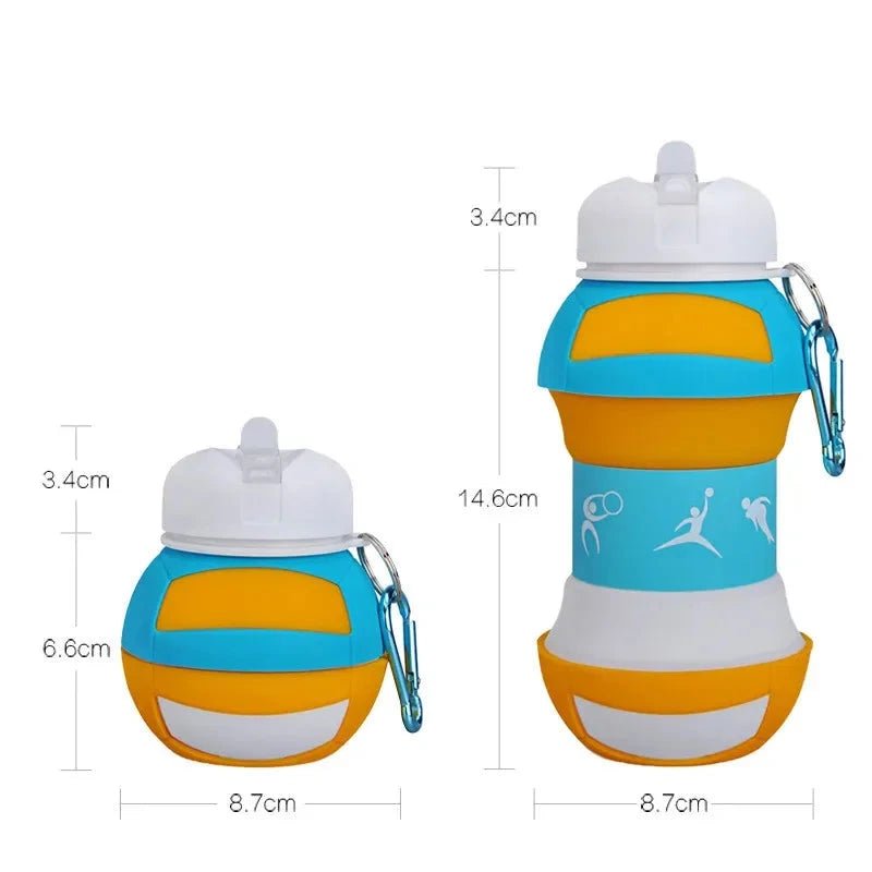 Foldable Sports Water Bottle – Portable, Eco - Friendly & Insulated - WILKYs