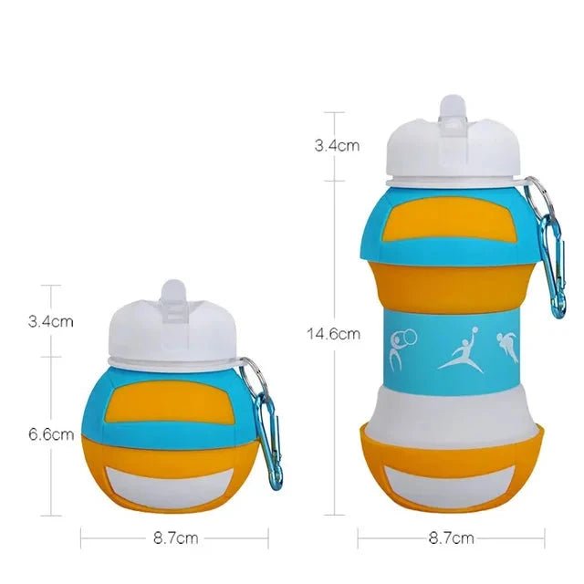 Foldable Sports Water Bottle – Portable, Eco - Friendly & Insulated - WILKYs