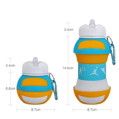 Foldable Sports Water Bottle – Portable, Eco - Friendly & Insulated - WILKYs