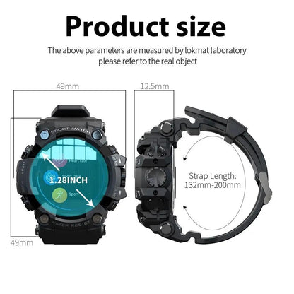 LOKMAT ATTACK Fitness Tracker Smart Watch - WILKYs