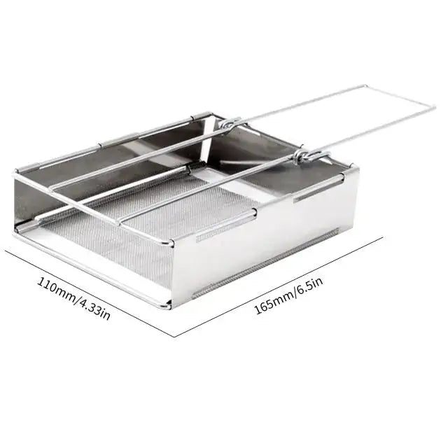 Mini Outdoor Portable Firewood Stove – Compact Stainless Steel Camping Stove - WILKYs