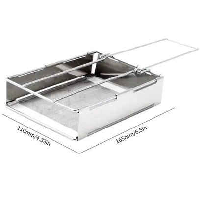 Mini Outdoor Portable Firewood Stove – Compact Stainless Steel Camping Stove - WILKYs