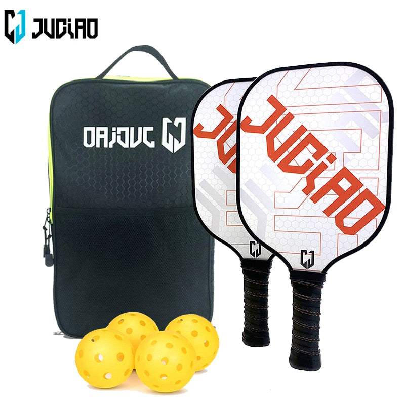 Pickleball Paddles Set Includes 4 Balls - WILKYs