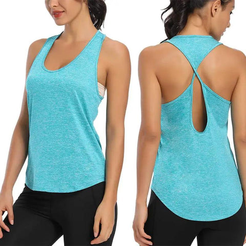 Running Vest Fitness Yoga Shirts - WILKYs