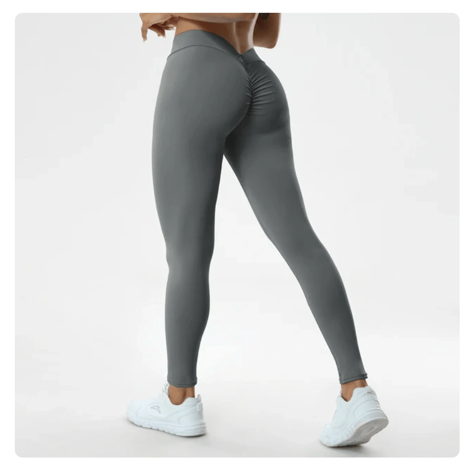 Sexy V Butt Push Up Fitness High Waist Pants - WILKYs