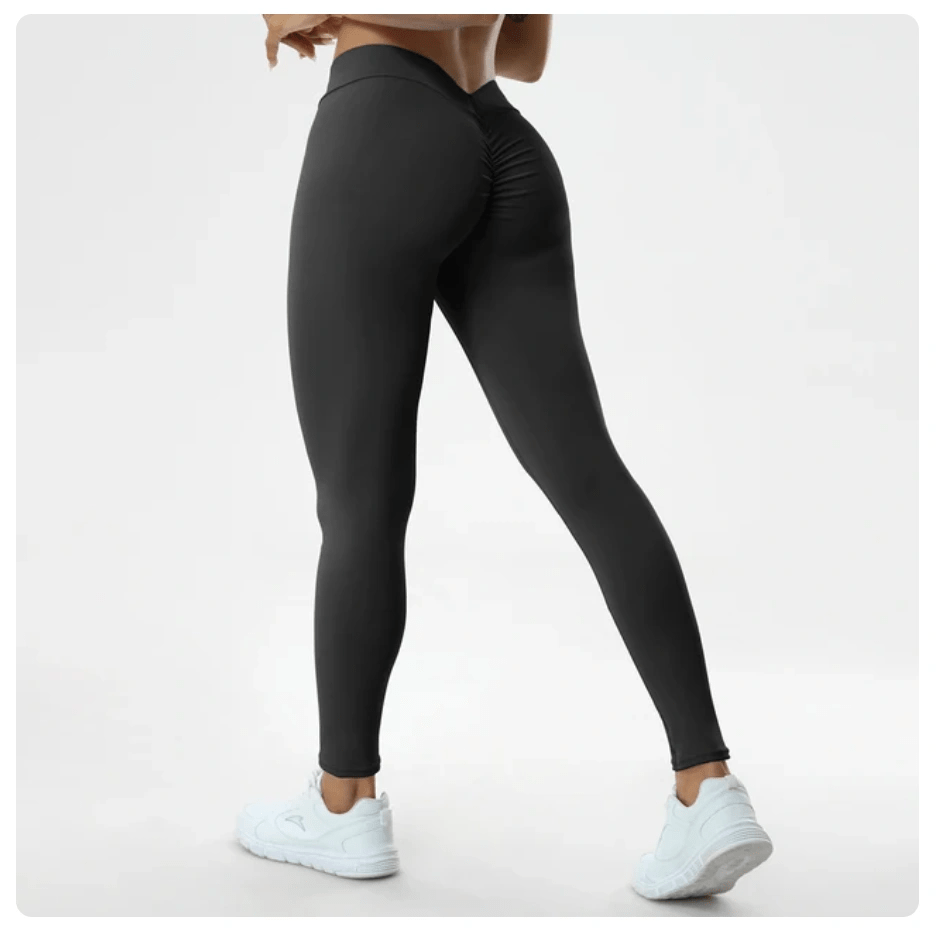 Sexy V Butt Push Up Fitness High Waist Pants - WILKYs