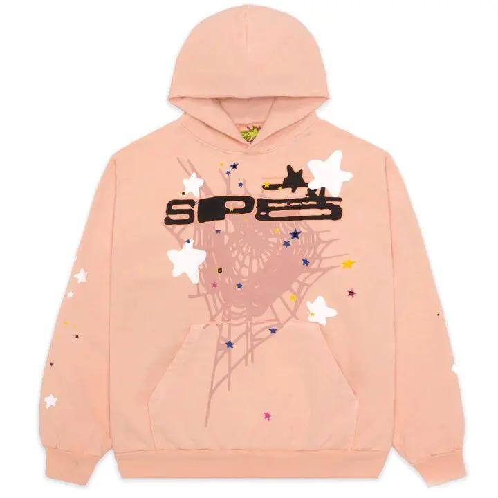 Spider Letter Print Hoodie – Edgy Streetwear Inspired by Korean Fashion - WILKYs