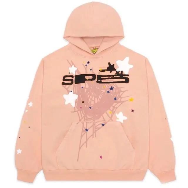 Spider Letter Print Hoodie – Edgy Streetwear Inspired by Korean Fashion - WILKYs