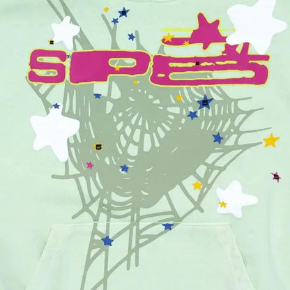 Spider Letter Print Hoodie – Edgy Streetwear Inspired by Korean Fashion - WILKYs