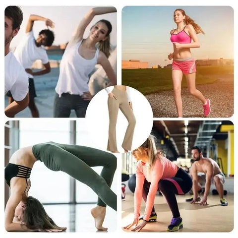 Workout Leggings With Pockets - WILKYs